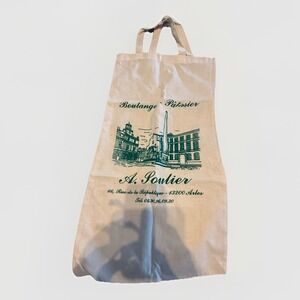 Canvas Extra‎ Long Tote Bag France Grocery